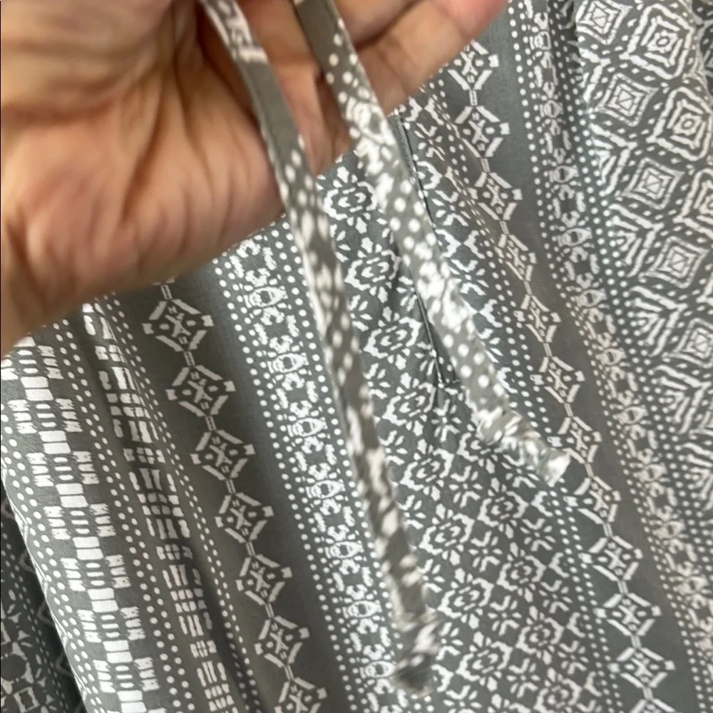 Sonoma green  Patterned Sleeveless boho Top size xxl - Picture 5 of 5